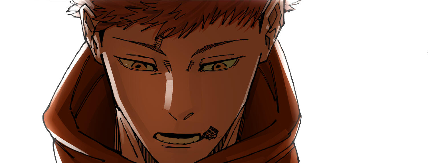 Lineart: JuJutsu Kaisen 265 (Gege Akutami)